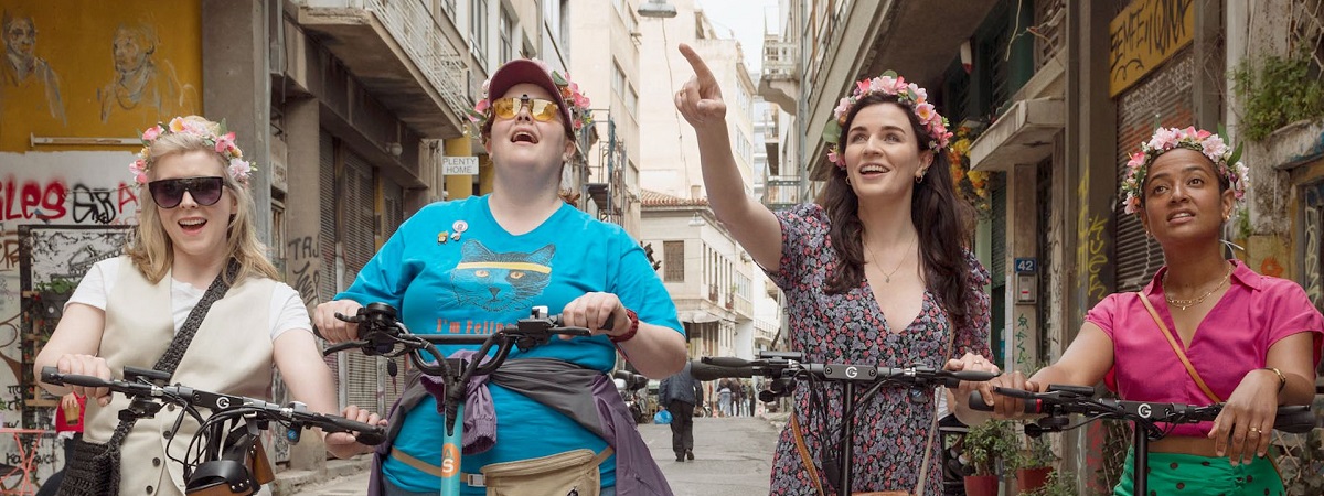 Alice Lowe, Jayde Adams, Aisling Bea and Amaka Okafor in Greatest Days.