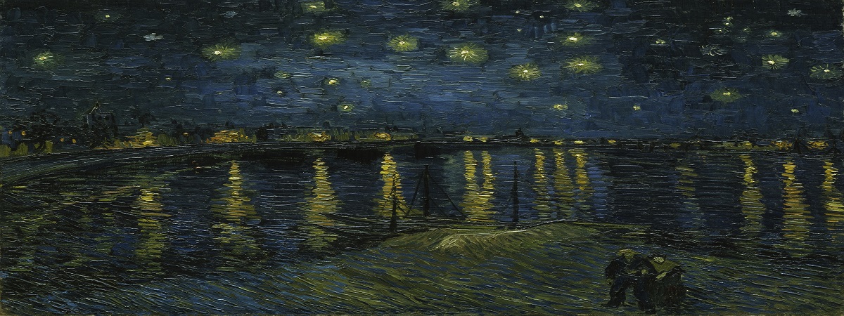 Van Gogh painting as part of Exhibition on Screen