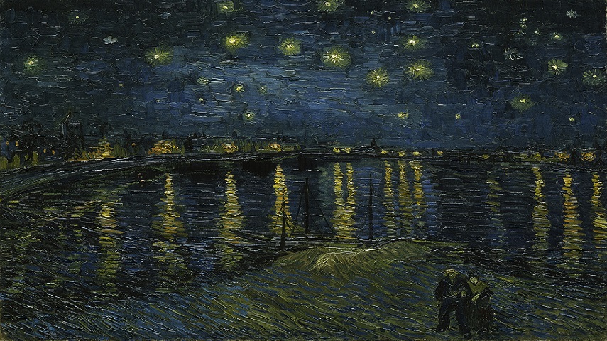 Van Gogh painting as part of Exhibition on Screen