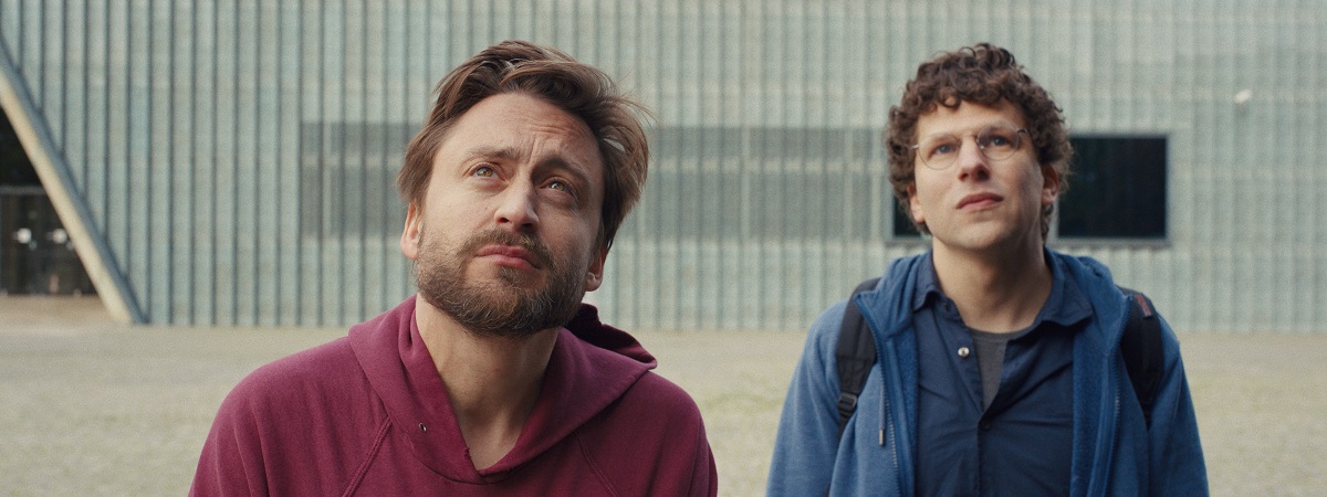 Kieran Culkin and Jesse Eisenberg star in A Real Pain