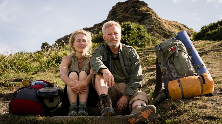 Jason Isaacs and Gillian Anderson star in The Salt Path
