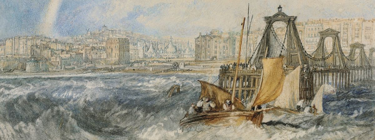 Joseph Mallord William, The Chain Pier Brighton c1824