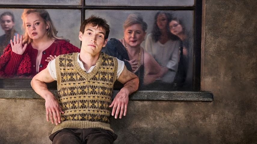Nicola Coughlan (Bridgerton), Éanna Hardwicke (The Sixth Commandment) and Siobhán McSweeney in The Playboy of The Western World