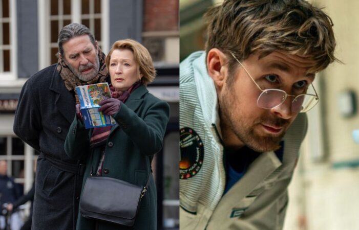 Stills from Midwinter Break and Project Hail Mary