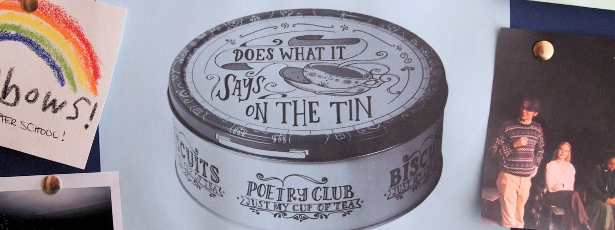 A promotional image for Poetry Club