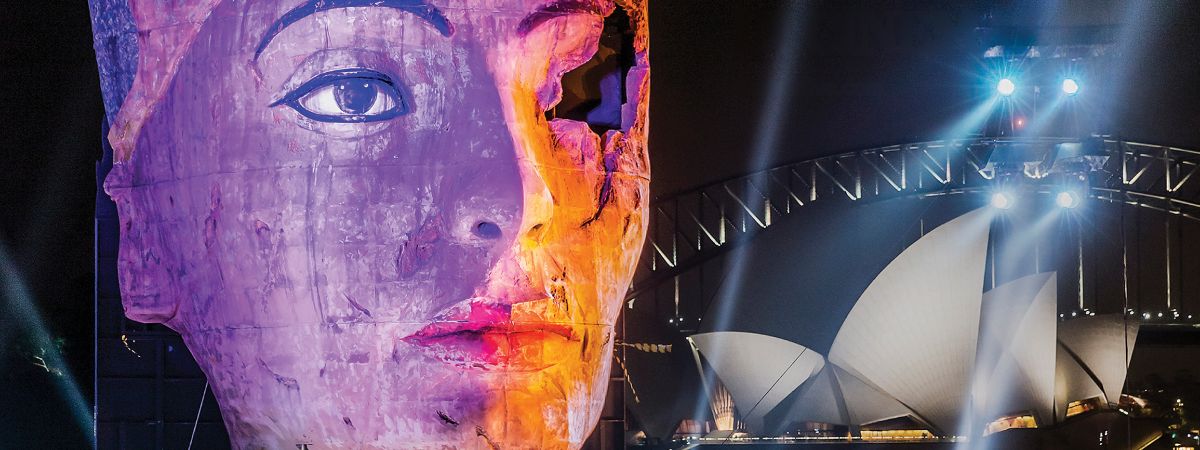 Verdi's Aida on Sydney Harbour