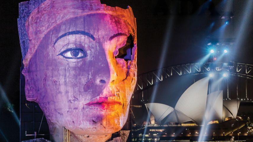 Verdi's Aida on Sydney Harbour