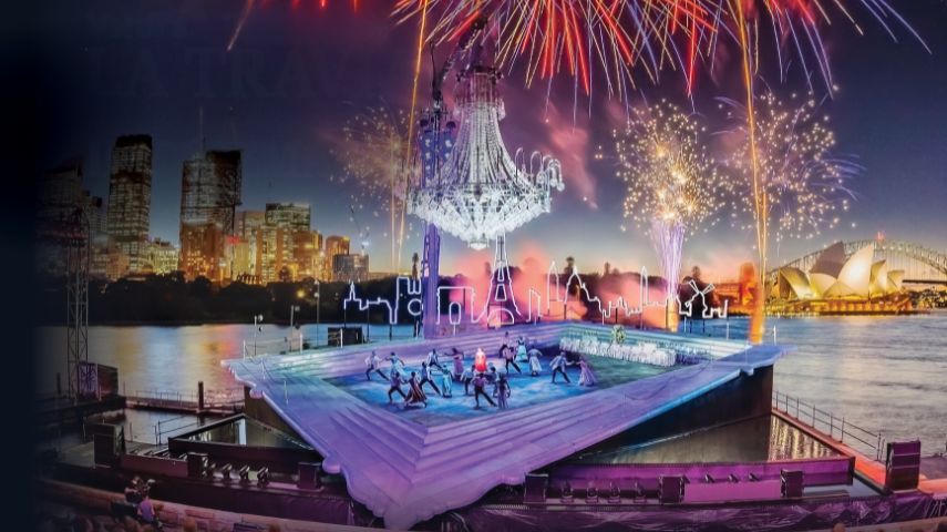 Verdi's La Traviata on Sydney Harbour