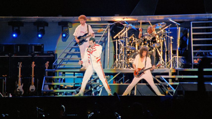 Queen the band on stage