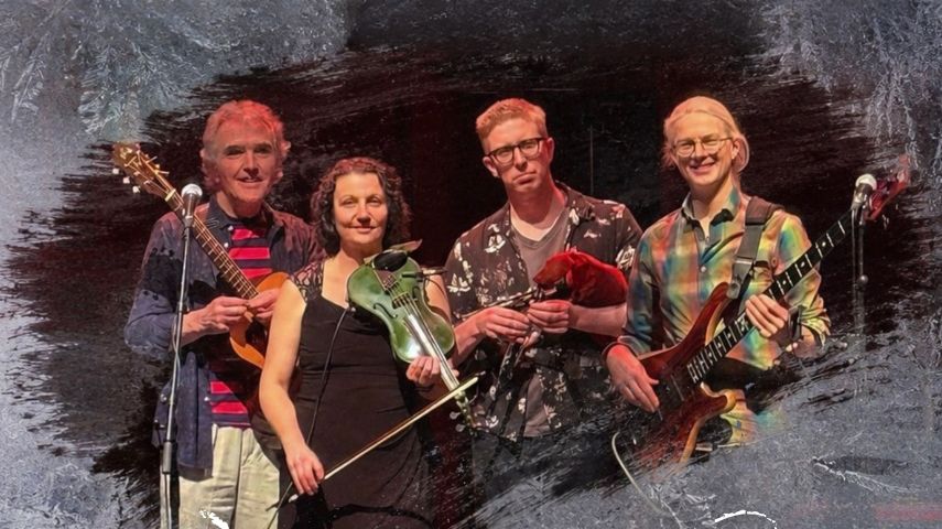 Jez Lowe and The Bad Pennies on stage